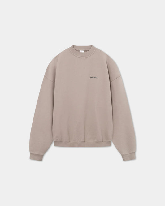 Bareen - Oversize Logo Crewneck